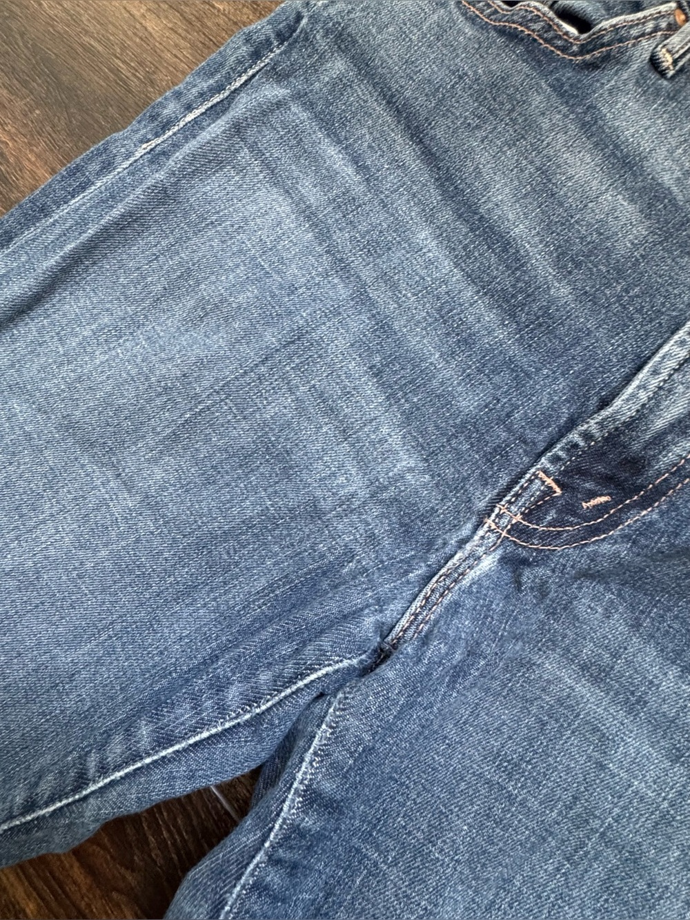 Mother Insider Crop Step Fray Straight Leg Size 31 - Picture 11 of 11